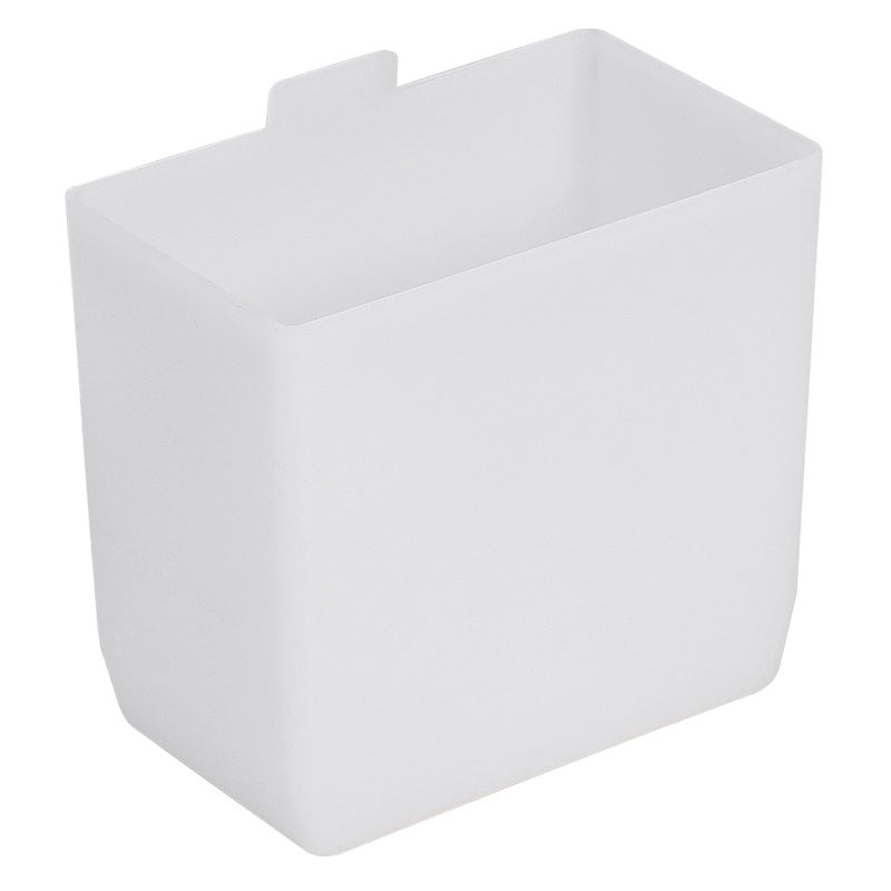Akro-Mils 30101 Plastic Bin Cup Storage for Sorting Small Parts In Shelf Bins, (2-Inch x 3-1/4-Inch x 3-Inch), White, Case of 48 - Image 1